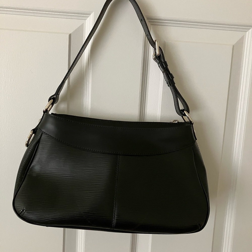 Louis Vuitton Black Epi Turenne PM bag